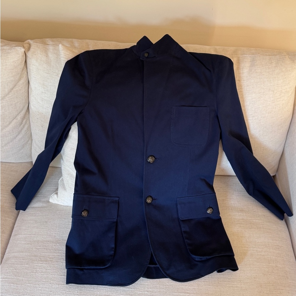 Ralph Lauren Blazer Women's 10 Jacket
Blue Label Fox Hunt Horn Buttons
Academia